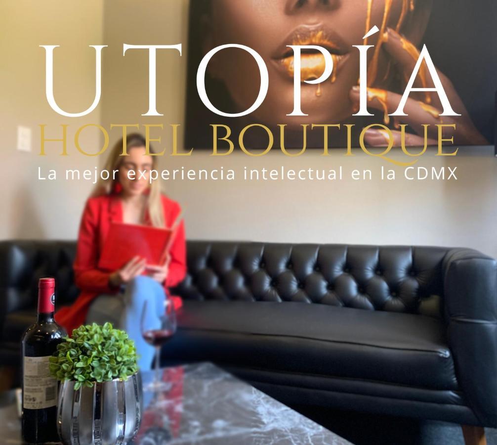 Utopia Hotel Boutique Мексико Сити Екстериор снимка